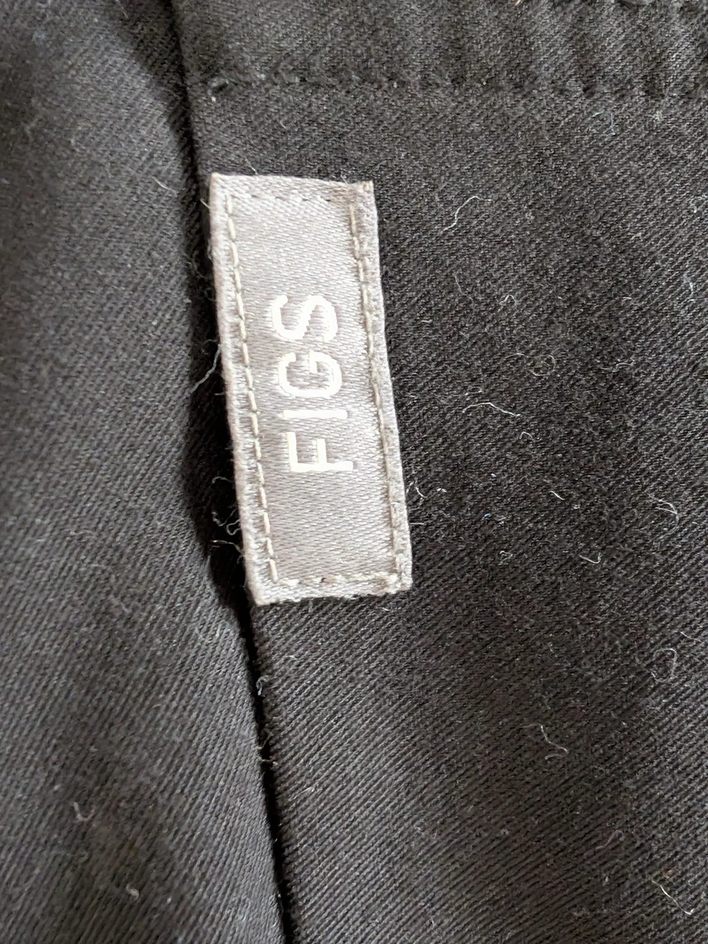 Figs Black Women's Scrub Bottoms M/P